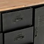 Chest of drawers Torof - Dressoi - 6 Drawers - Black