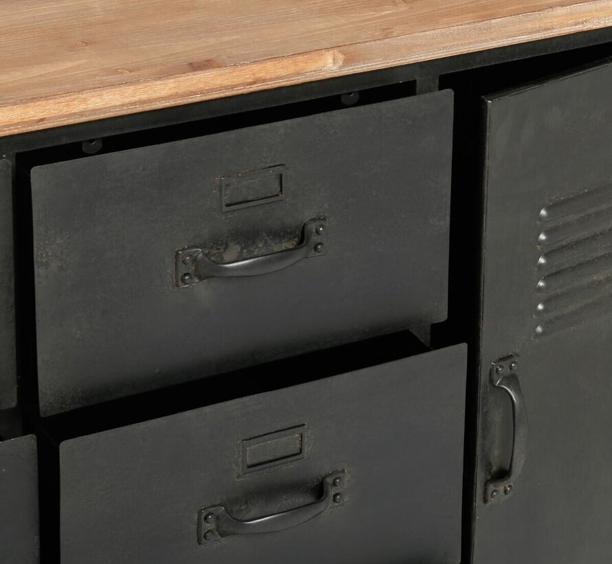 Chest of drawers Torof - Dressoi - 6 Drawers - Black