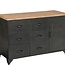 Atmosphera Ladekast Torof - Dressoi - 6 Lades - Zwart