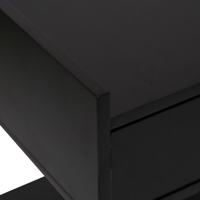 Atmosphera Chest of drawers with 3 drawers - Black