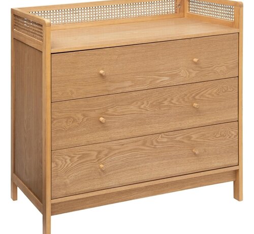 Atmosphera créateur d'intérieur Arty Chest of Drawers with 3 Drawers - Beige