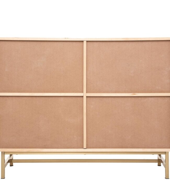 Sideboard with 2 Doors - Chest of Drawers - Beige
