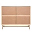 Atmosphera Sideboard mit 2 Türen - Kommode - Beige