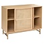 Atmosphera Sideboard mit 2 Türen - Kommode - Beige