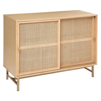 Atmosphera Sideboard mit 2 Türen - Kommode - Beige
