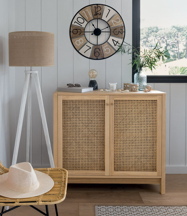 Arty Ladekast met 2 Deuren - Beige