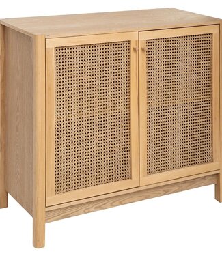Atmosphera Arty Chest of Drawers with 2 Doors - Beige