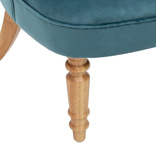 Velvet Armchair - Velvet Blue