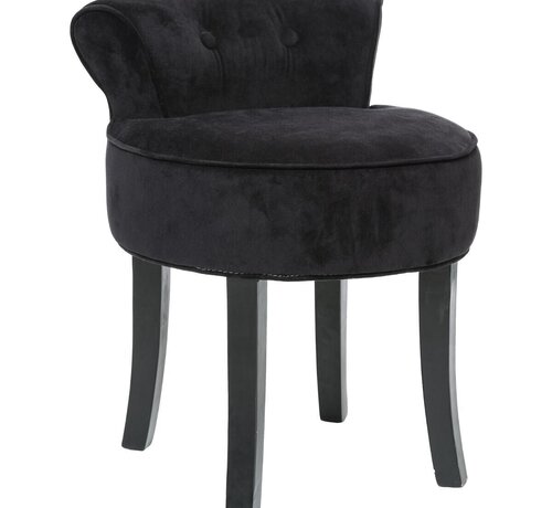 Atmosphera créateur d'intérieur Midnight Shadows Kruk - Velvet - Zwart