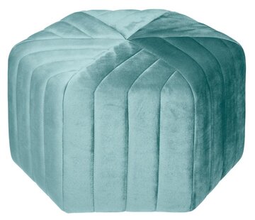 Atmosphera créateur d'intérieur Pouf - Footstool - Green - Jade Breeze