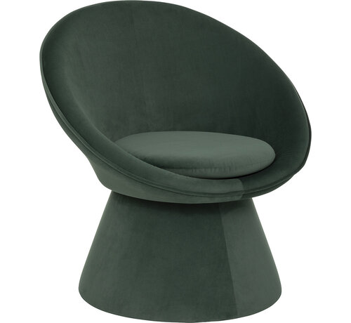 Atmosphera créateur d'intérieur Fauteuil - Velours - Vert - Emerald Dream