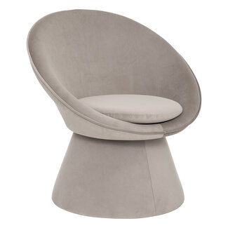 Atmosphera Armchair - Velvet - Beige - Blissful Sands