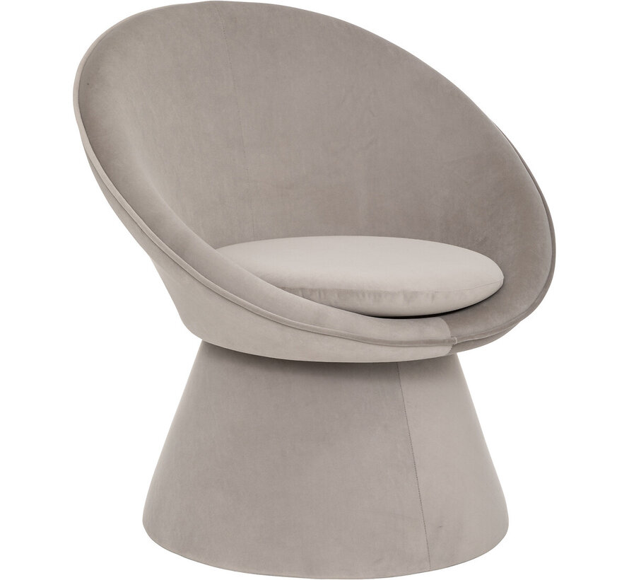 Fauteuil - Velvet - Beige - Blissful Sands