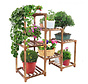 Standing Flower Rack - Plant Stairs - Brown - Flora Viva