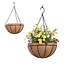 Hangende Plantenbakken 2 Stuks - Zwart - Bloom Sling