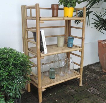 Decoclico Bamboo Bookcase - Handmade - Taman