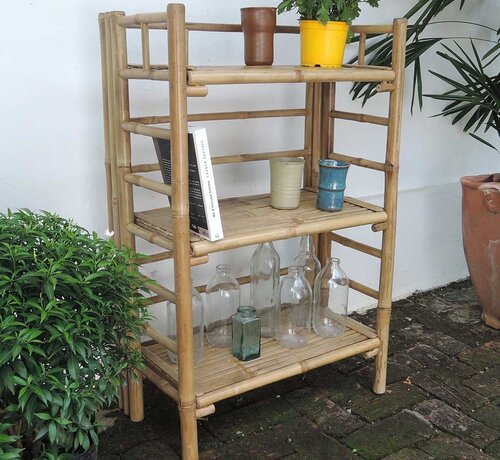 Decoclico Bamboo Bookcase - Handmade - Taman
