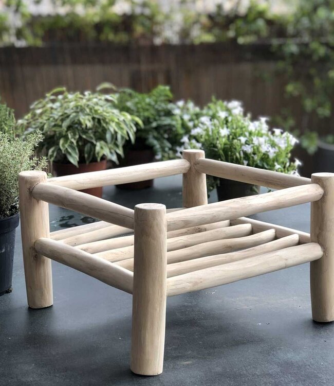 Teakhout Tafeltje - Naturel - Nature's Retreat