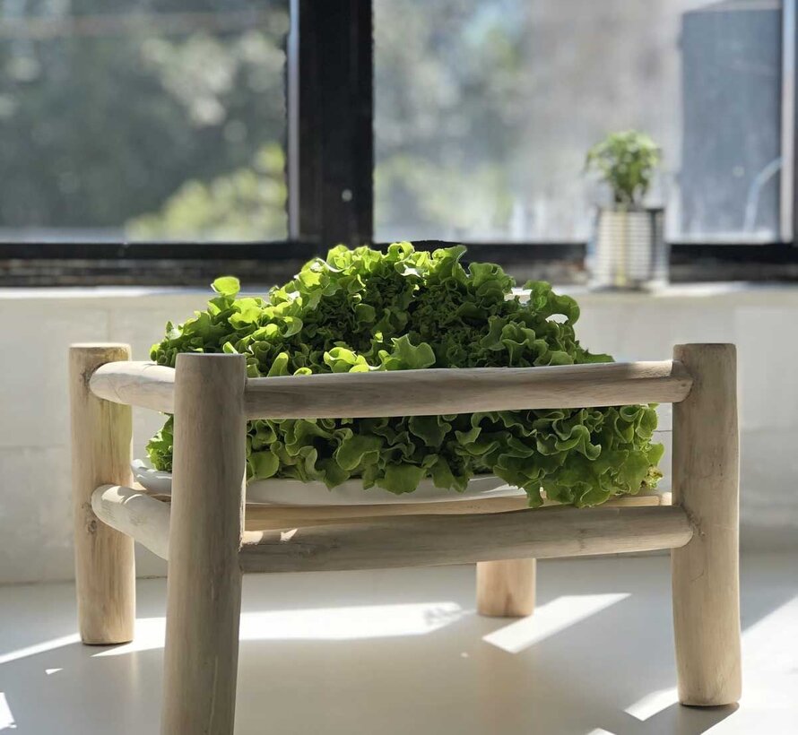 Teakhout Table - Natural - Nature's Retreat