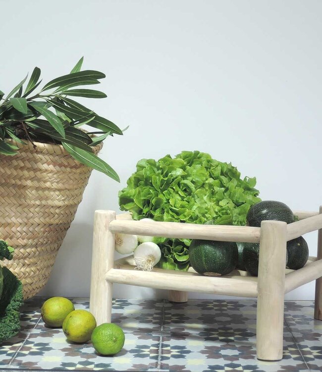 Teakhout Tafeltje - Naturel - Nature's Retreat