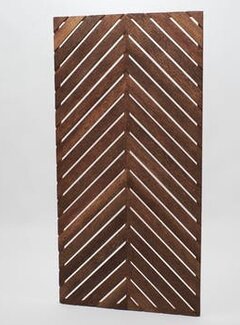 Bamboona Coconut wood privacy screen - Brown