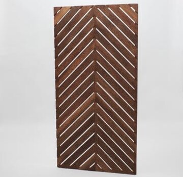 Bamboona Coconut wood privacy screen - Brown