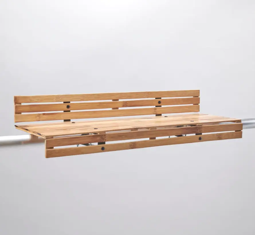 Bamboe Minibar - Balkontafel - Multifunctioneel - Naturel