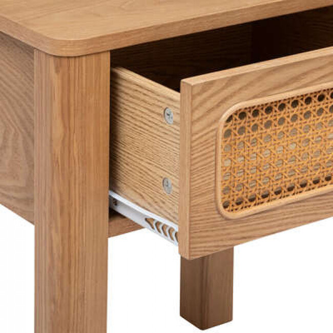 Bedside table - 1 drawer - Natural - Lumisnocte