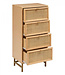Ladekast - 4 Lades - Naturel - Rayo