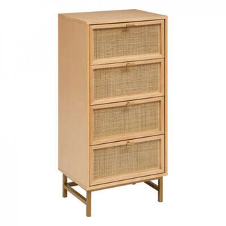 Atmosphera Chest of drawers - 4 drawers - Natural - Rayo