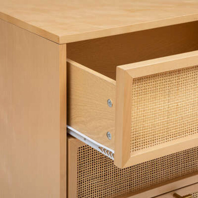 Brede Ladekast - 6 Lades - Naturel - Luminora