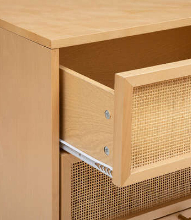 Wide Chest of Drawers - 6 Drawers - Natural - Luminora