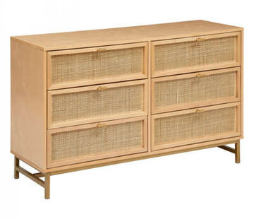 Atmosphera créateur d'intérieur Wide Chest of Drawers - 6 Drawers - Natural - Luminora