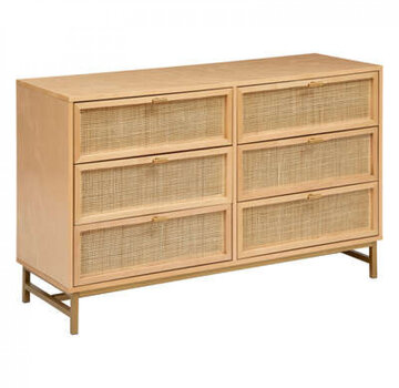 Atmosphera créateur d'intérieur Wide Chest of Drawers - 6 Drawers - Natural - Luminora