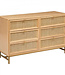 Atmosphera Brede Ladekast - 6 Lades - Naturel - Luminora