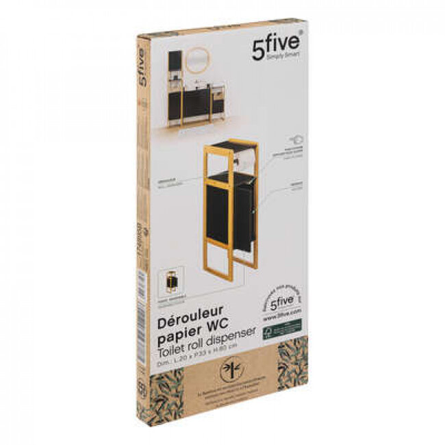 Toilet set - Bathroom furniture - Black - MidnightLux