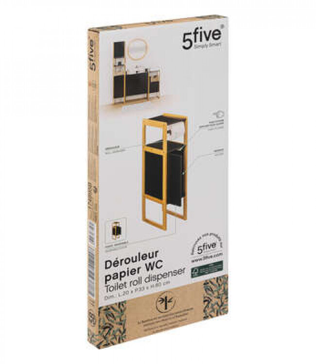 WC-garnituur - Badkamermeubel - Zwart - MidnightLux