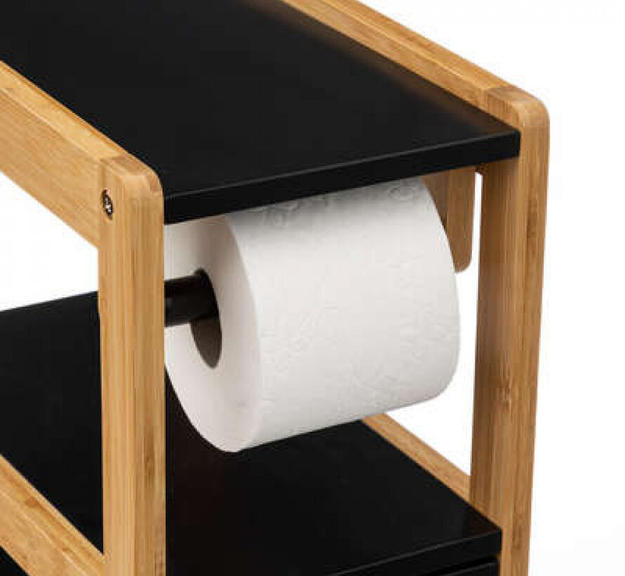 Toilet set - Bathroom furniture - Black - MidnightLux