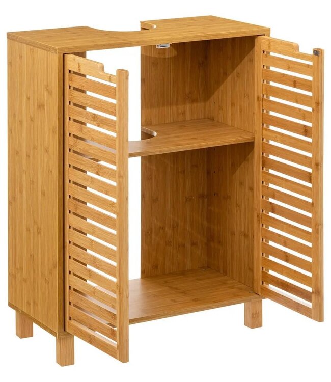 Sicela Bamboo washbasin cabinet