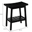 Bamboo Stool - Black