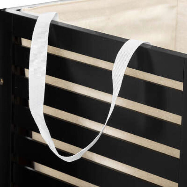 Laundry Basket - 65L - Black