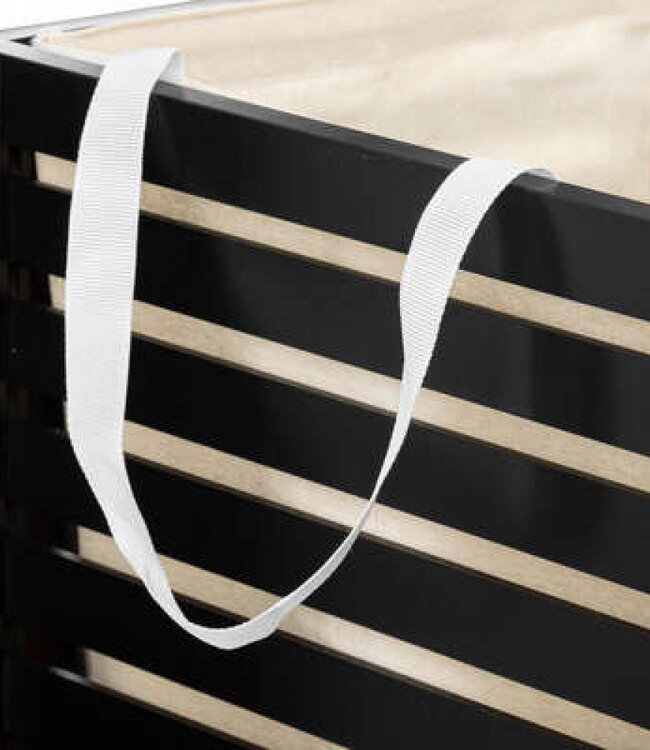 Laundry Basket - 65L - Black