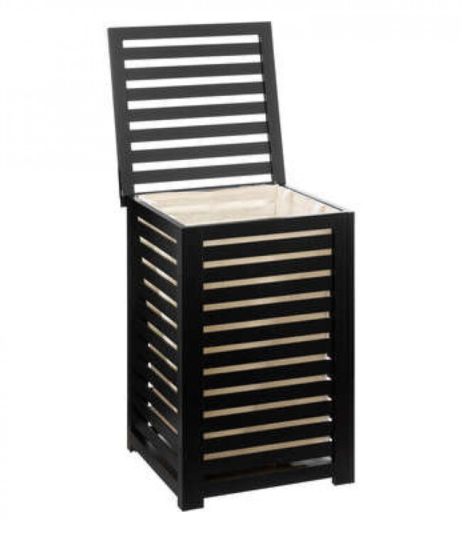 Laundry Basket - 65L - Black