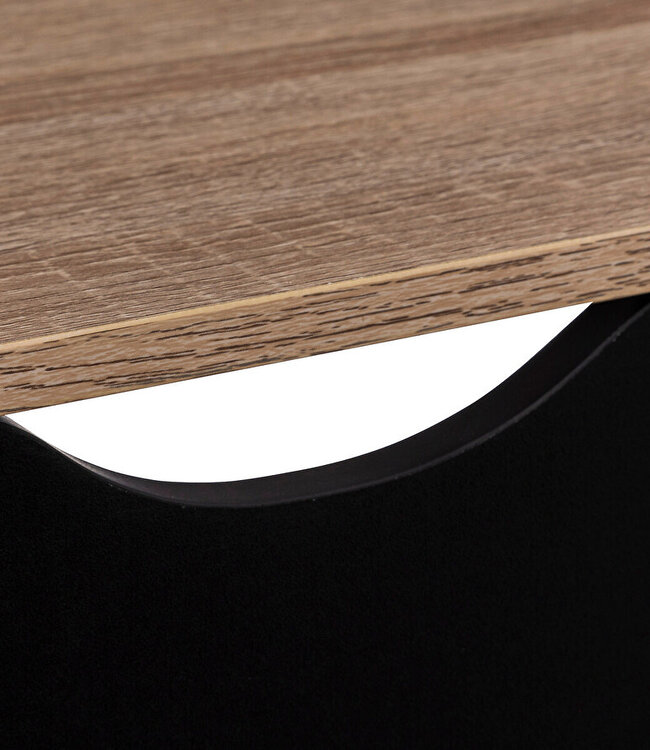 Shoe Cabinet - 3 Compartments - Black - 5Five