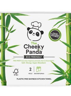 Cheeky Panda 24-Pack Kitchen Rolls of 2 Pieces