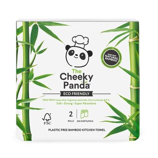 Cheeky Panda Keukenrollen van 4 Stuks - Cheeky Panda