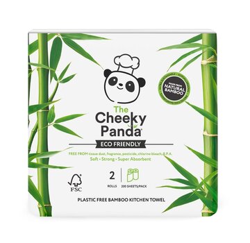 Cheeky Panda 24-Pack Kitchen Rolls of 2 Pieces