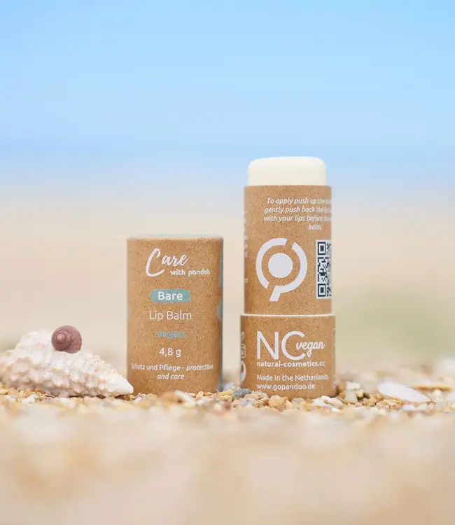 Lippenbalsem - Bare - Natuurlijk - GoPandoo - Vegan