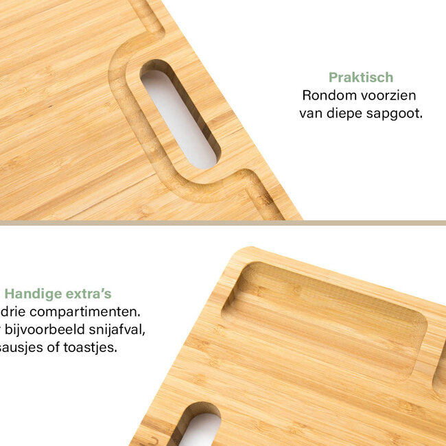 Cutting board Bamboo XL - Tapas board - 30 x 40cm