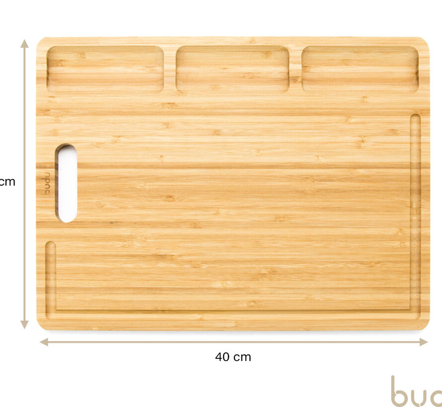 Cutting board Bamboo XL - Tapas board - 30 x 40cm